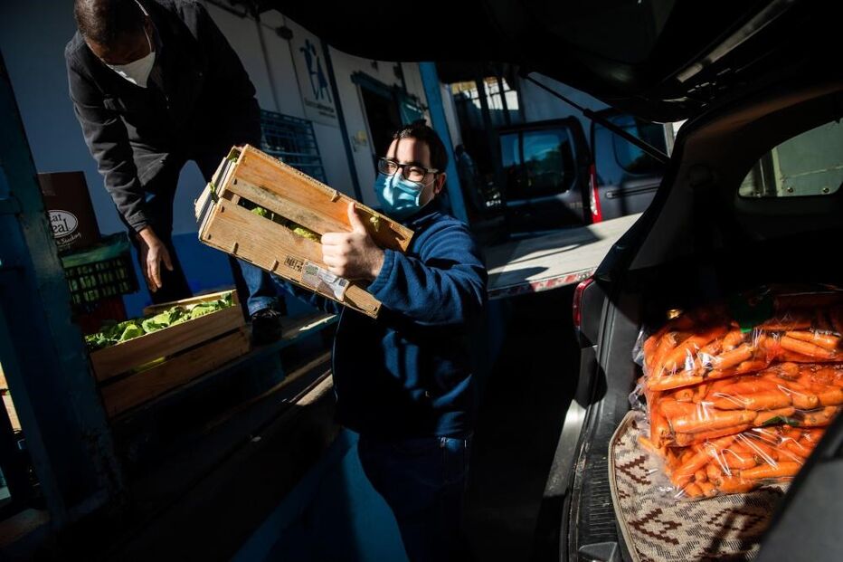 Centro Social da Igreja São Sebastião da Pedreira, que é apoiado pelo Banco Alimentar contra a Fome