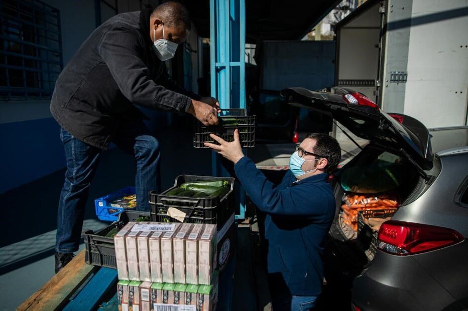 Centro Social da Igreja São Sebastião da Pedreira, que é apoiado pelo Banco Alimentar contra a Fome