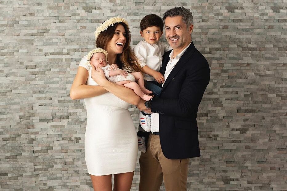 Andreia Santos e Vítor Baía