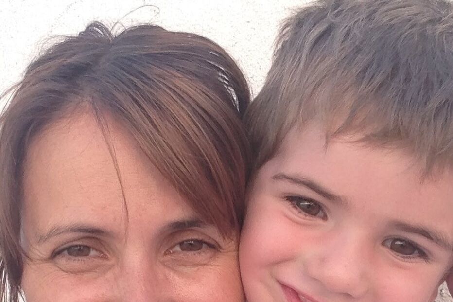 Anna Westerlund com Max