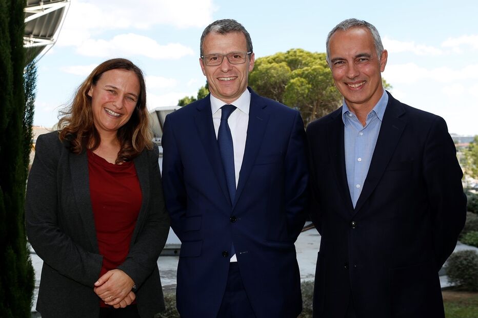 Gonçalo Reis (ao centro) está de saída. Fica Hugo Figueiredo, que deverá ser acompanhado por Ana Fonseca