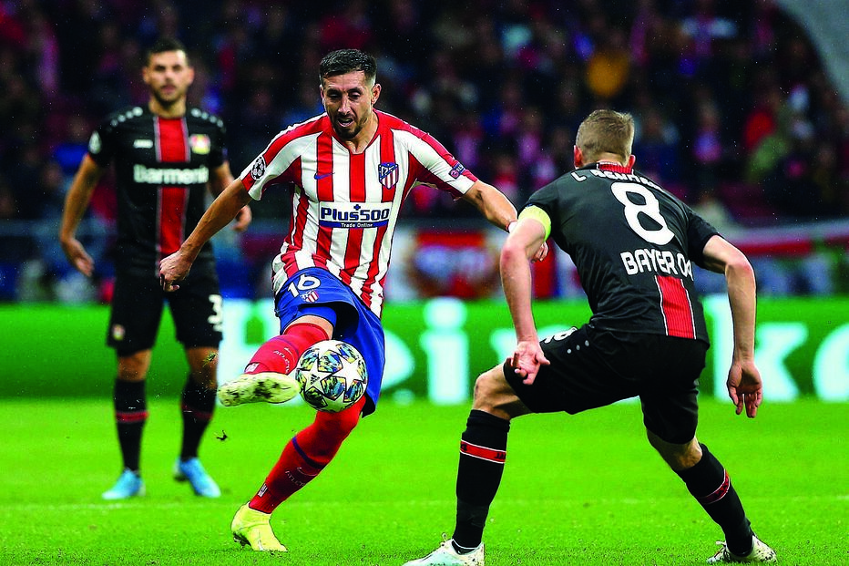 Herrera não se afirmou no Atl. Madrid e esta época só jogou 14 vezes 