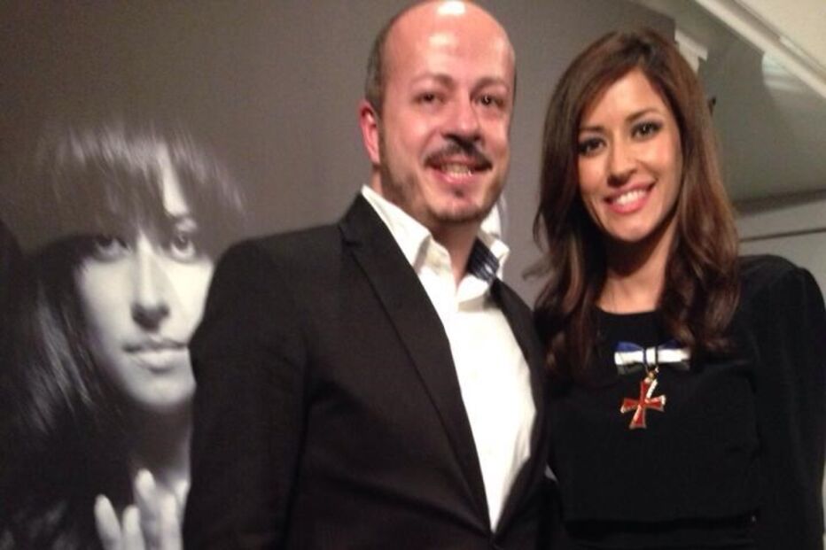 Ana Moura e o irmão Bruno