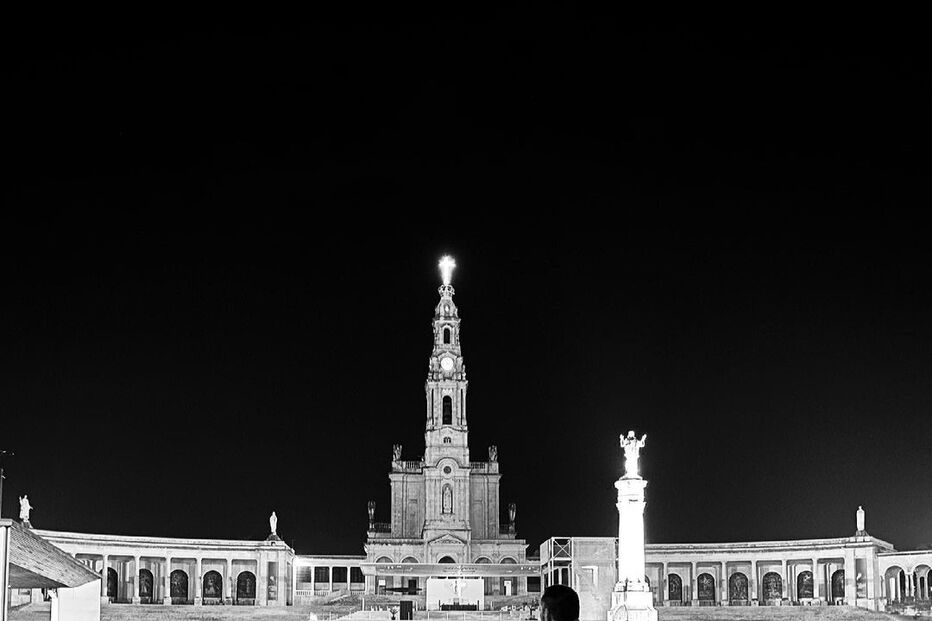 Cláudio Ramos no Santuário de Fátima
