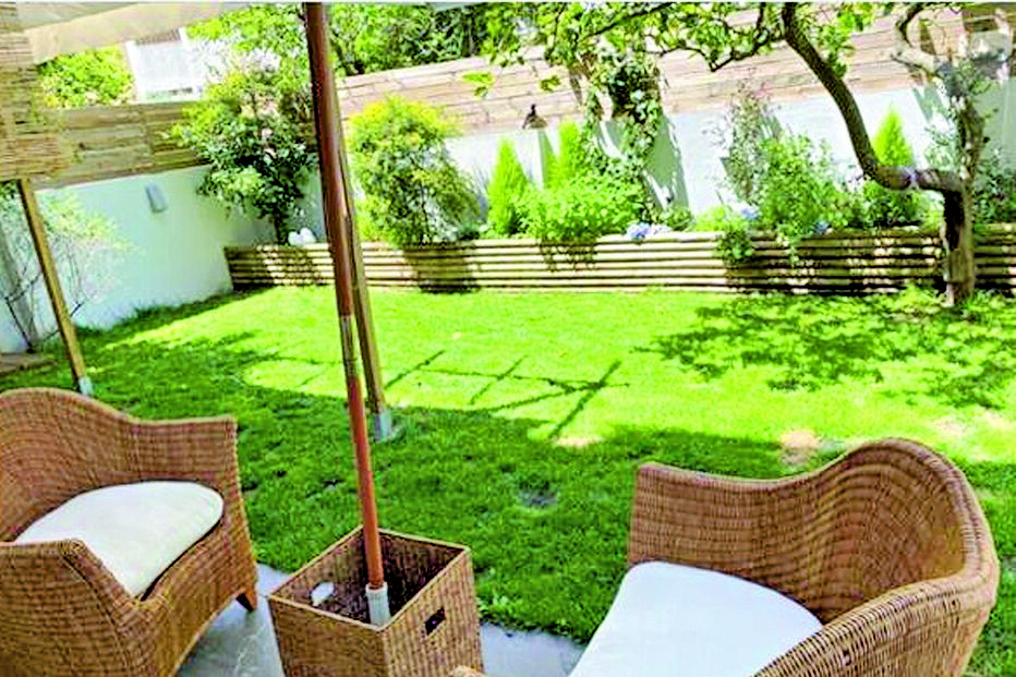 Jardim da antiga casa do primeiro-ministro