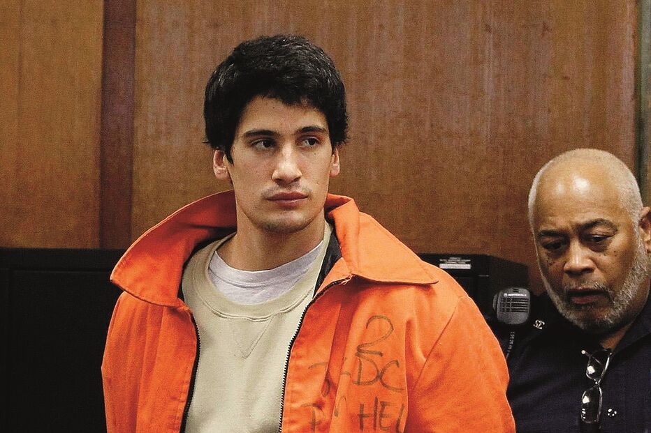 Renato Seabra numa das suas presenças em tribunal, em Nova Iorque