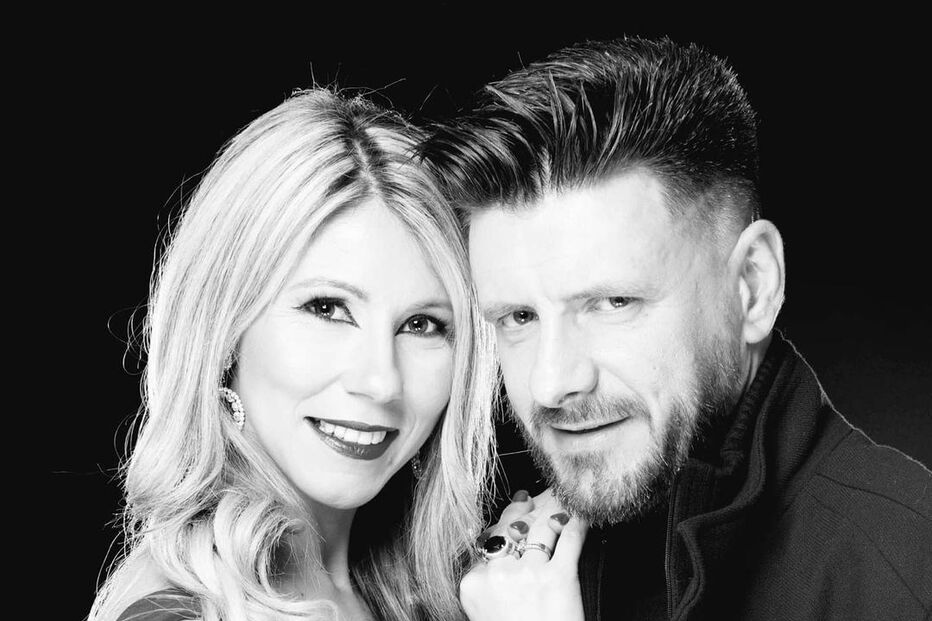 Tony Lemos e Marta Silva