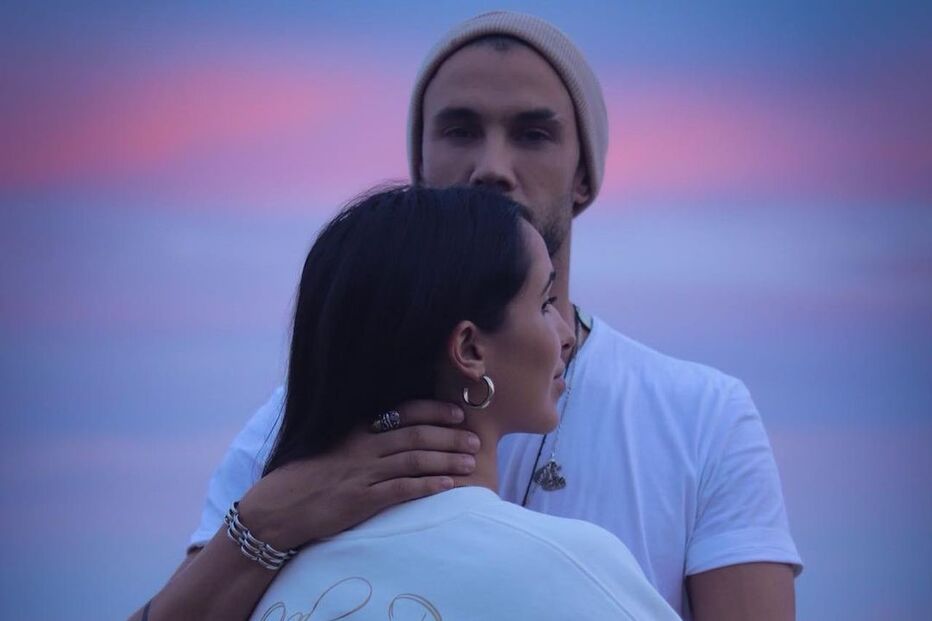 Pedro Barroso e a namorada Mariana Marques