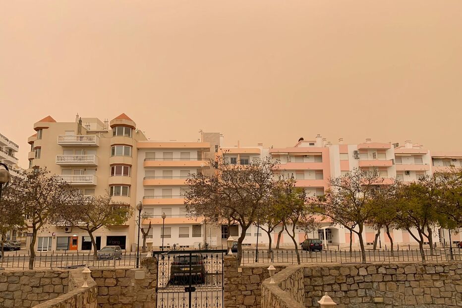 Poeira vinda de África já provoca efeitos no sul do País e atinge Monte Gordo