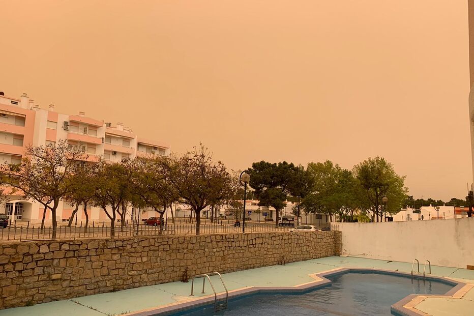 Poeira vinda de África já provoca efeitos no sul do País e atinge Monte Gordo