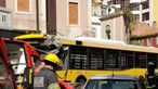Bebé de seis meses entre os seis feridos em choque de autocarro com três carros em Lisboa