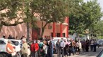 Mais de 100 pessoas em fila de espera para receber vacina contra Covid-19 em Palmela