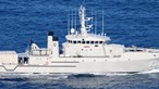 Novo navio da Marinha da Nigéria faz escala em Lisboa na viagem inaugural