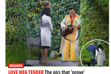 Troca de votos simbólicos de Meghan e Harry