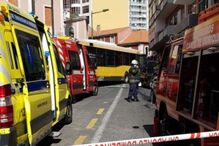 Choque entre autocarro da Carris e três automóveis faz vários feridos em Lisboa