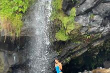 Sofia Ribeiro de férias na Madeira