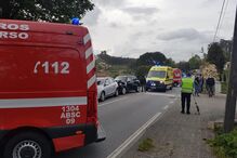 Bebé entre quatro feridos em colisão na EN105