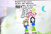 Sobrinha emociona fadista Ana Moura com desenho simbólico
