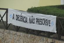 Cartazes com mensagem 