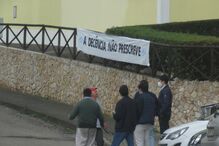 Cartazes com mensagem 