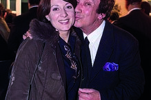 Artur Garcia com Maria João Abreu