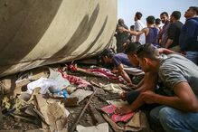 Descarrilamento de comboio no Egito