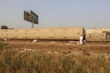 Descarrilamento de comboio no Egito