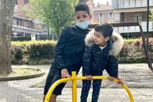 Georgina Rodríguez e os filhos 