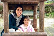 Georgina Rodríguez e os filhos 