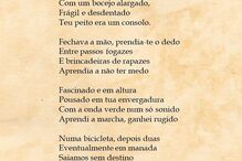 João Lima deixa poema ao pai
