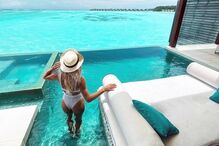 Resort de luxo onde Ricardo Pereira está alojado nas Maldivas