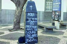 Funchal também aderiu ao protesto dos profissionais da Cultura