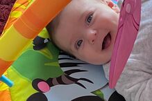 Maria Clara tem apenas quatro meses