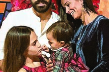 Cláudia Vieira refez a sua vida ao lado de João Alves, pai da filha mais nova, Caetana  