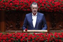 João Cotrim Figueiredo nas comemorações do 25 de Abril no Parlamento