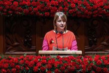 Mariana Silva nas comemorações do 25 de Abril no Parlamento