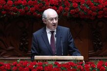 Rui Rio nas comemorações do 25 de Abril no Parlamento