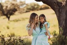 Laura Figueiredo e a filha Beatriz