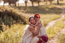 Laura Figueiredo e a filha Beatriz