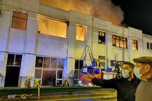 Chamas deixaram rasto de destruição em oficinas na Figueira da Foz
