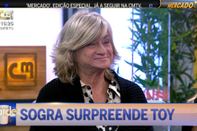 Eduarda Prates, sogra de Toy