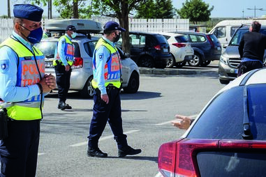 PSP realizou uma operação em Faro e detetou condutor com excesso de álcool no sangue  