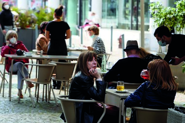 escplanadas, clientes, desconfinamento