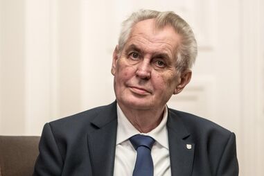 Miloš Zeman, presidente da República Checa