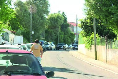 Bairro onde o crime teve lugar, em São Domingos de Rana 