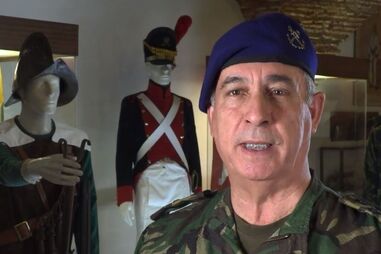 Chefe do Estado-Maior da Armada, almirante António Mendes Calado