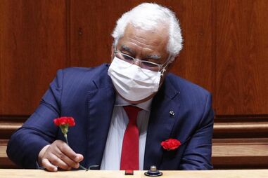 António Costa no Parlamento