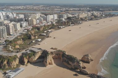 Praia de Portimão, no Algarve