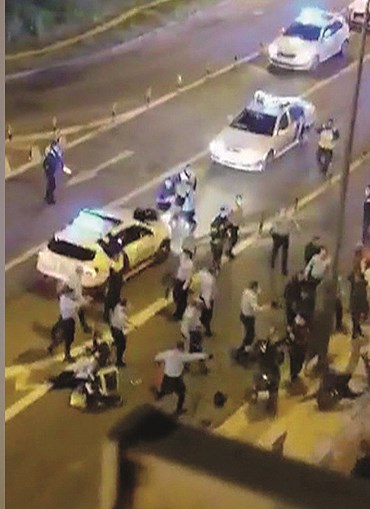 Aparato policial: cerca de onze carros da PSP e vários agentes desmobilizaram conhecidos da vítima em Lisboa