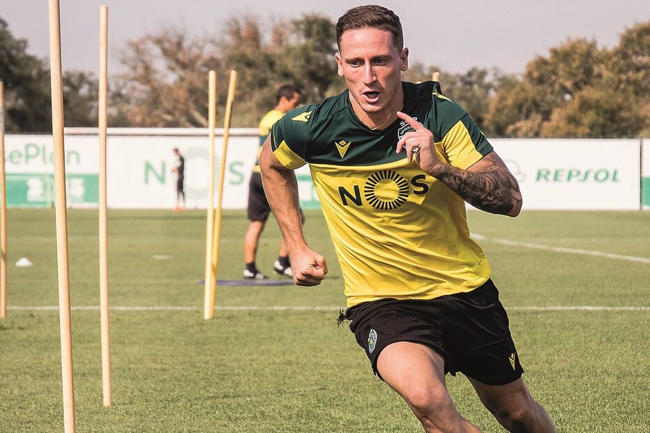 Nuno Santos já treinou esta quarta-feira sem qualquer tipo de limitações e é opção para o jogo com o Moreirense 